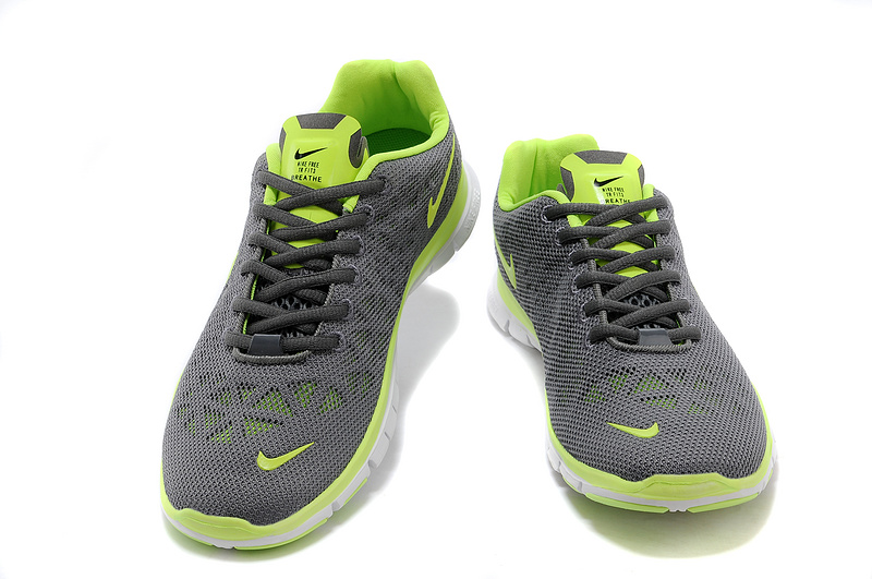 Nike Free TR Fit 3 respirer nike chaussures libres 5.0 trainning gris jaune (3)